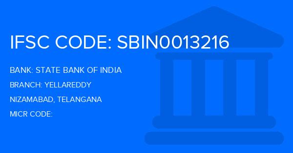 State Bank Of India (SBI) Yellareddy Branch IFSC Code