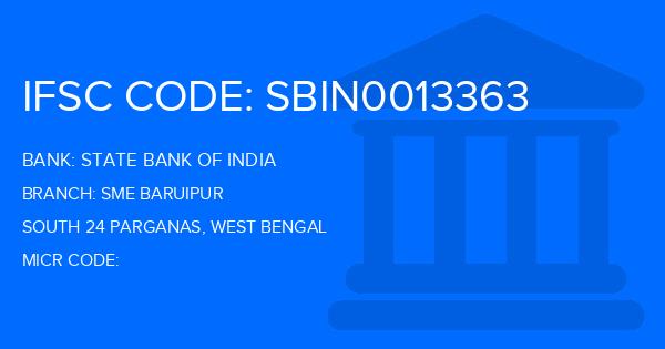 State Bank Of India (SBI) Sme Baruipur Branch IFSC Code