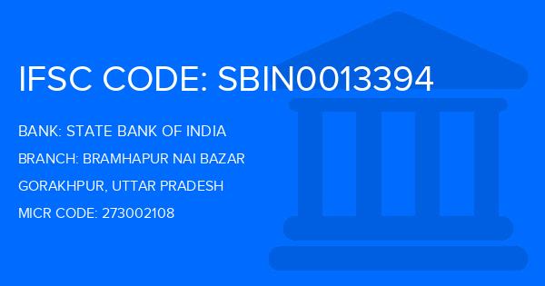 State Bank Of India (SBI) Bramhapur Nai Bazar Branch IFSC Code