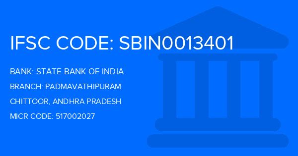 State Bank Of India (SBI) Padmavathipuram Branch IFSC Code