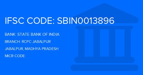 State Bank Of India (SBI) Rcpc Jabalpur Branch IFSC Code