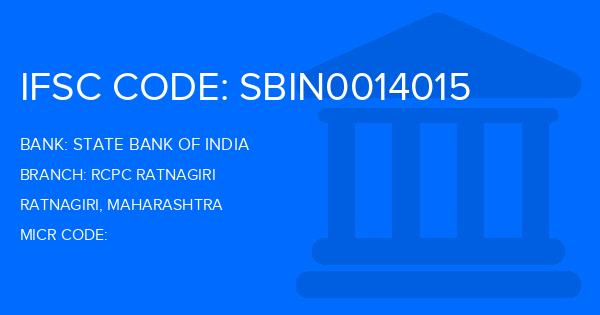 State Bank Of India (SBI) Rcpc Ratnagiri Branch IFSC Code
