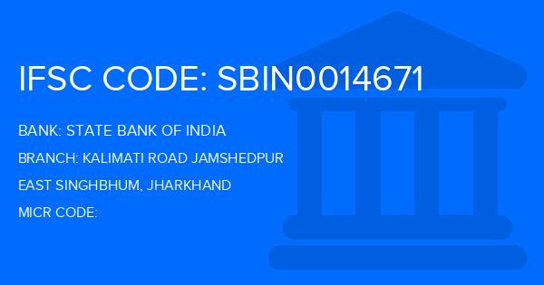 State Bank Of India (SBI) Kalimati Road Jamshedpur Branch IFSC Code