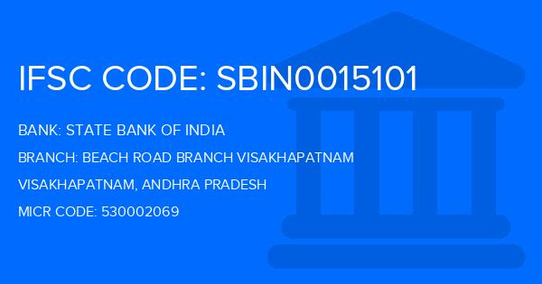 State Bank Of India (SBI) Beach Road Branch Visakhapatnam Branch IFSC Code