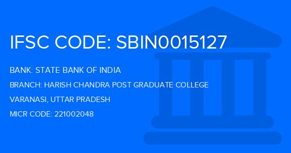 State Bank Of India (SBI) Harish Chandra Post Graduate College Branch IFSC Code