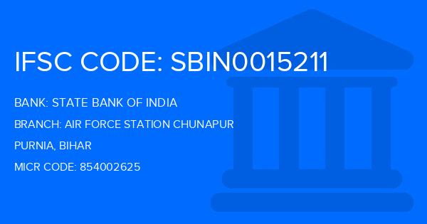 State Bank Of India (SBI) Air Force Station Chunapur Branch IFSC Code