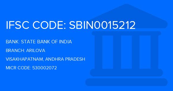 State Bank Of India (SBI) Arilova Branch IFSC Code