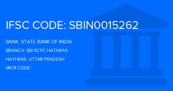 State Bank Of India (SBI) Sbi Rcpc Hathras Branch IFSC Code