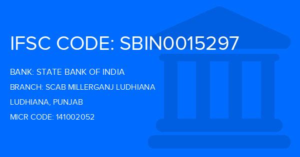 State Bank Of India (SBI) Scab Millerganj Ludhiana Branch IFSC Code