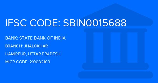 State Bank Of India (SBI) Jhalokhar Branch IFSC Code