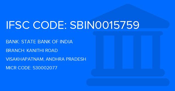 State Bank Of India (SBI) Kanithi Road Branch IFSC Code
