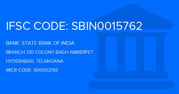 State Bank Of India (SBI) Dd Colony Bagh Amberpet Branch IFSC Code