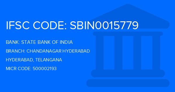 State Bank Of India (SBI) Chandanagar Hyderabad Branch IFSC Code