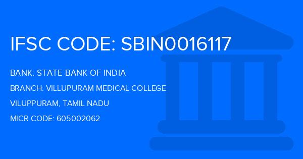 State Bank Of India (SBI) Villupuram Medical College Branch IFSC Code