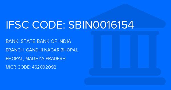 State Bank Of India (SBI) Gandhi Nagar Bhopal Branch IFSC Code