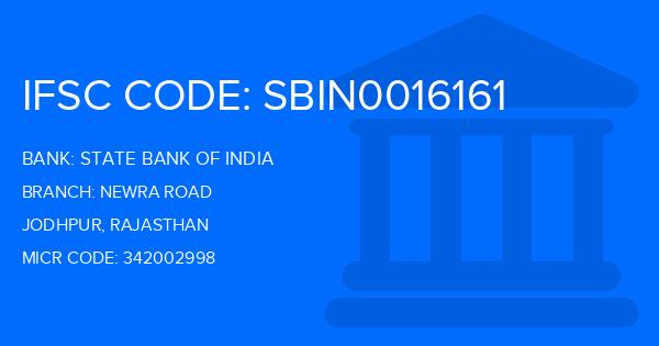 State Bank Of India (SBI) Newra Road Branch IFSC Code