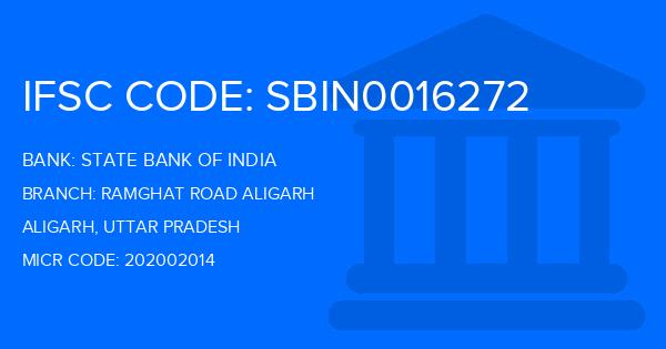 State Bank Of India (SBI) Ramghat Road Aligarh Branch IFSC Code