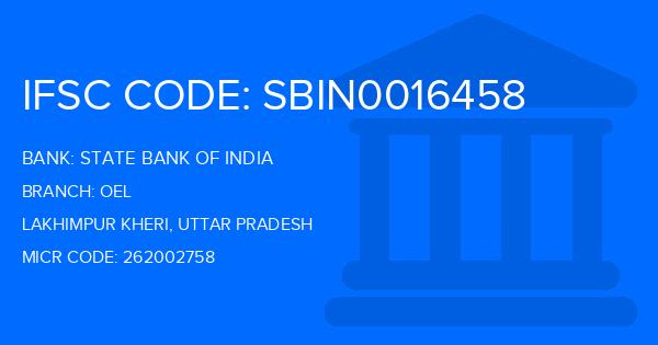State Bank Of India (SBI) Oel Branch IFSC Code