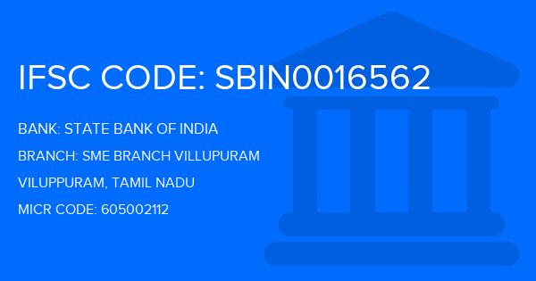 State Bank Of India (SBI) Sme Branch Villupuram Branch IFSC Code