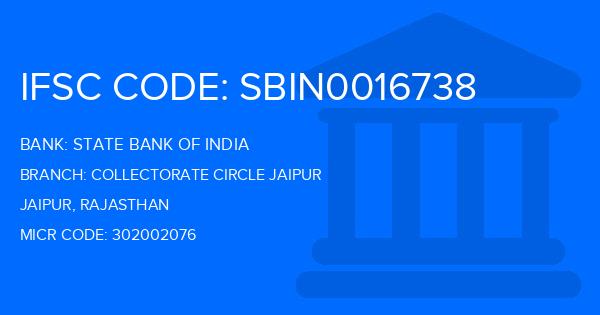 State Bank Of India (SBI) Collectorate Circle Jaipur Branch IFSC Code