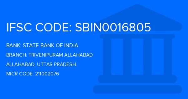 State Bank Of India (SBI) Trivenipuram Allahabad Branch IFSC Code