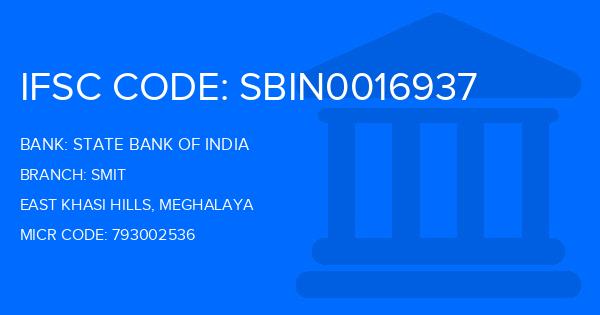 State Bank Of India (SBI) Smit Branch IFSC Code