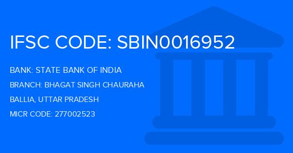 State Bank Of India (SBI) Bhagat Singh Chauraha Branch IFSC Code