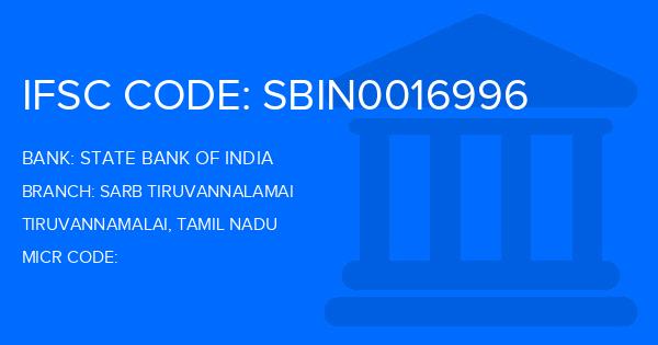 State Bank Of India (SBI) Sarb Tiruvannalamai Branch IFSC Code