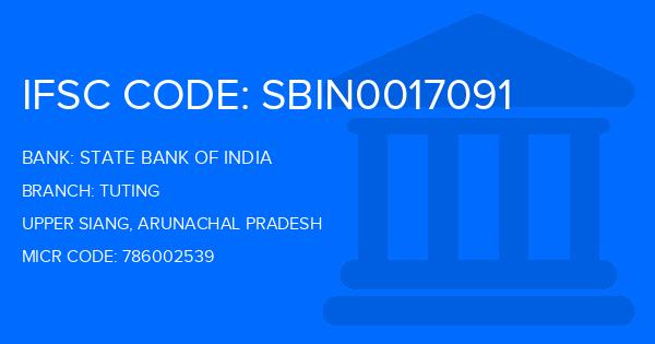 State Bank Of India (SBI) Tuting Branch IFSC Code