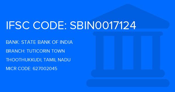 State Bank Of India (SBI) Tuticorin Town Branch IFSC Code