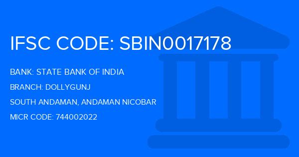 State Bank Of India (SBI) Dollygunj Branch IFSC Code