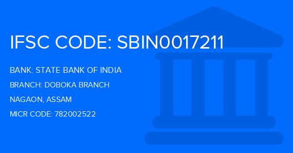 State Bank Of India (SBI) Doboka Branch