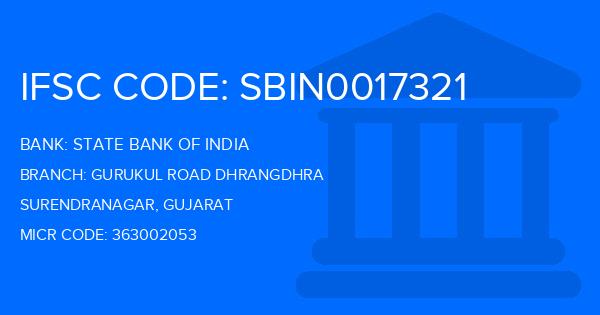 State Bank Of India (SBI) Gurukul Road Dhrangdhra Branch IFSC Code