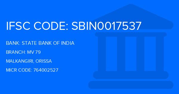State Bank Of India (SBI) Mv 79 Branch IFSC Code