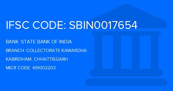 State Bank Of India (SBI) Collectorate Kawardha Branch IFSC Code