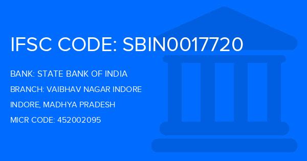 State Bank Of India (SBI) Vaibhav Nagar Indore Branch IFSC Code