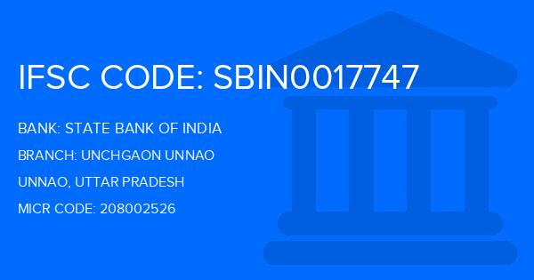 State Bank Of India (SBI) Unchgaon Unnao Branch IFSC Code