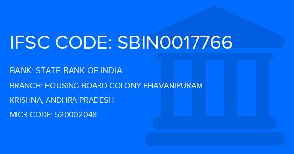 State Bank Of India (SBI) Housing Board Colony Bhavanipuram Branch IFSC Code