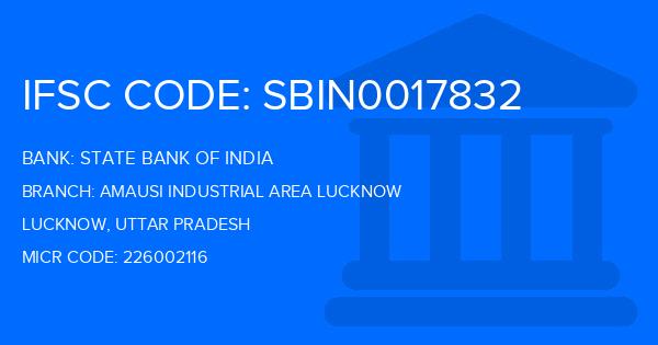 State Bank Of India (SBI) Amausi Industrial Area Lucknow Branch IFSC Code