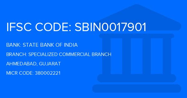 State Bank Of India (SBI) Specialized Commercial Branch