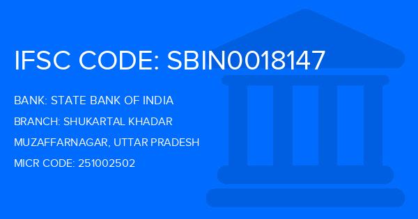 State Bank Of India (SBI) Shukartal Khadar Branch IFSC Code