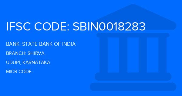 State Bank Of India (SBI) Shirva Branch IFSC Code