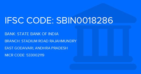 State Bank Of India (SBI) Stadium Road Rajahmundry Branch IFSC Code