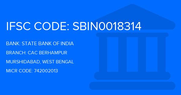 State Bank Of India (SBI) Cac Berhampur Branch IFSC Code