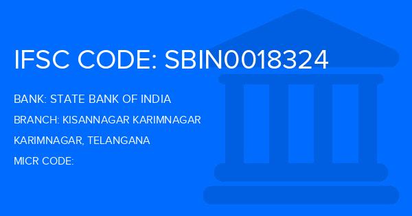 State Bank Of India (SBI) Kisannagar Karimnagar Branch IFSC Code