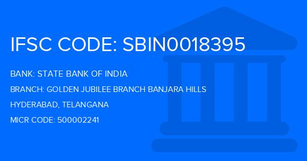 State Bank Of India (SBI) Golden Jubilee Branch Banjara Hills Branch IFSC Code