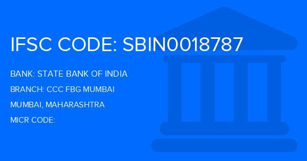 State Bank Of India (SBI) Ccc Fbg Mumbai Branch IFSC Code