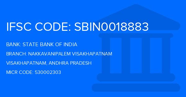 State Bank Of India (SBI) Nakkavanipalem Visakhapatnam Branch IFSC Code