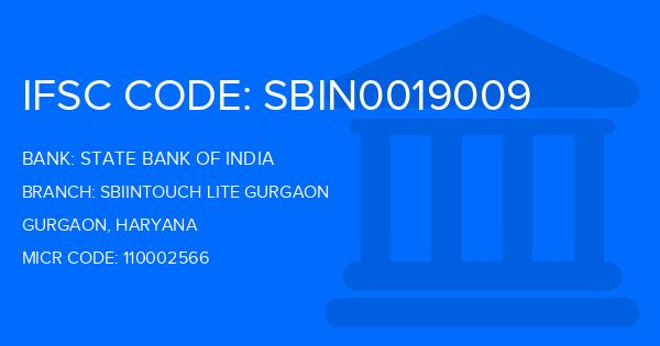 State Bank Of India (SBI) Sbiintouch Lite Gurgaon Branch IFSC Code