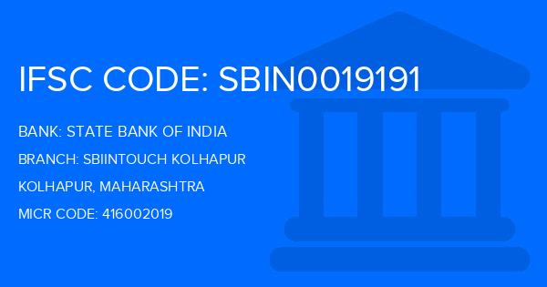 State Bank Of India (SBI) Sbiintouch Kolhapur Branch IFSC Code